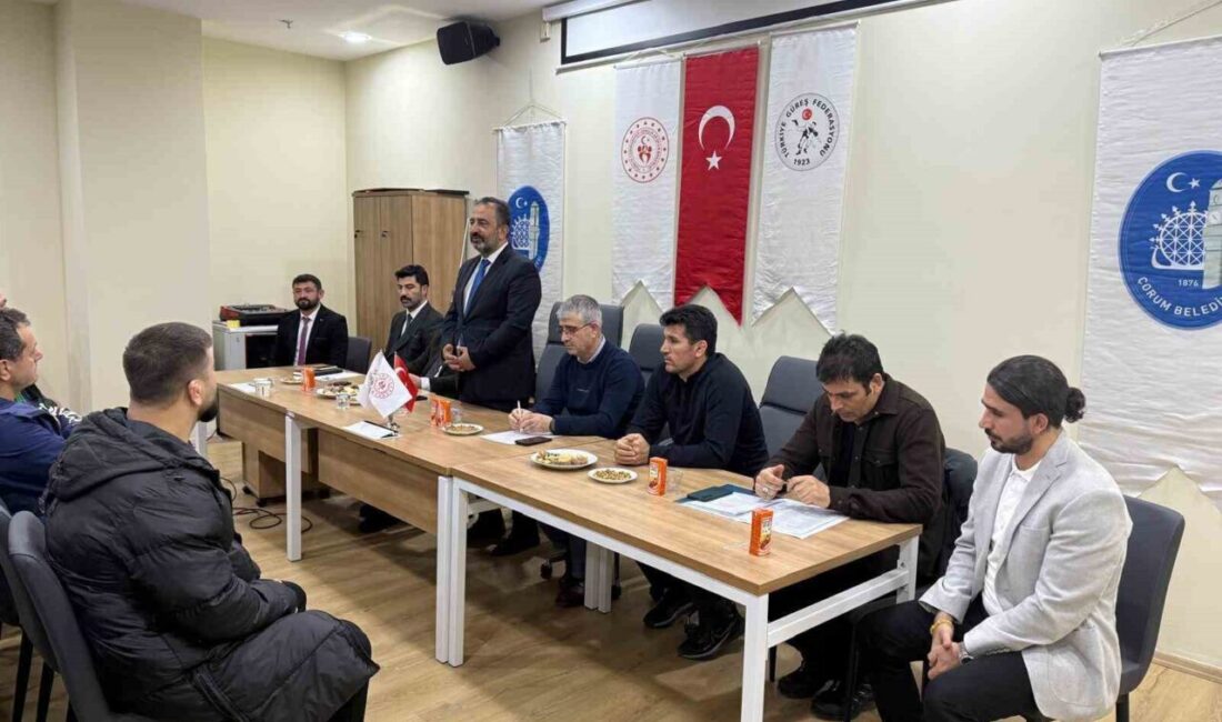 Çorum'da düzenlenecek Türkiye Güreş