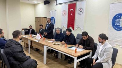 Çorum'da düzenlenecek Türkiye Güreş Şampiyonası öncesi teknik toplantı gerçekleştirildi. U20