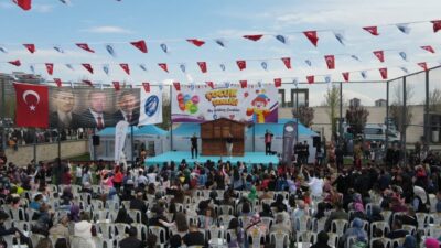 Çorum'da 23 Nisan etkinlikleri kapsamında Çiğdem Aşı Şenliği ve Geleneksel