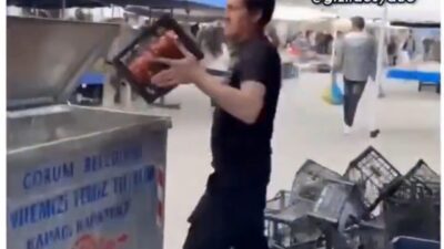 İnsanları mağdur eden pazarcıya Ticaret Bakan Yardımcısı Mahmut Gürcan, 17,2