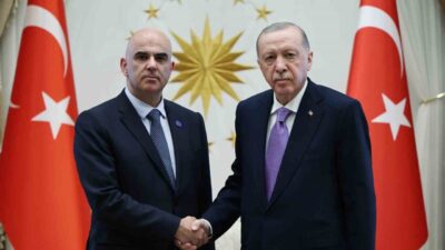 Cumhurbaşkanı Erdoğan, Avrupa Konseyi Genel Sekreteri Berset'i kabul etti. Kabulde