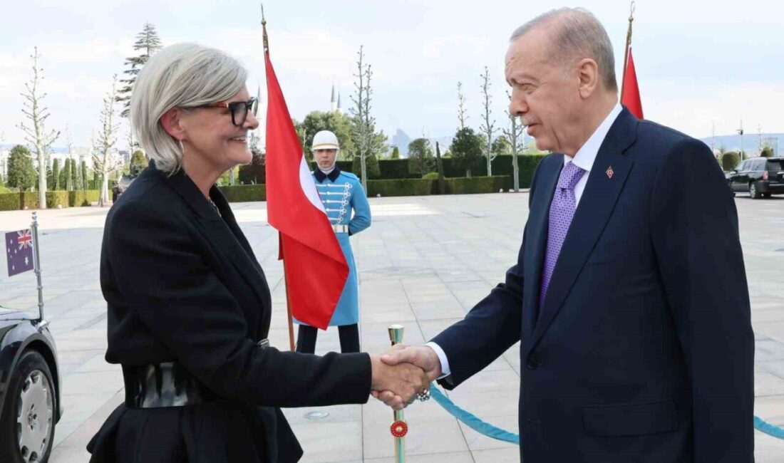 Cumhurbaşkanı Recep Tayyip Erdoğan, Avustralya Genel Valisi Sam Mostyn'ı kabul