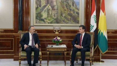 Dışişleri Bakan Yardımcısı Nuh Yılmaz, Irak Kürt Bölgesel Yönetimi Başkanı