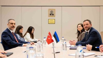Dışişleri Bakanı Hakan Fidan, Estonya Dışişleri Bakanı Margus Tsahkna ile