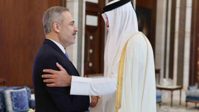 Dışişleri Bakanı Hakan Fidan, Katar Emiri Şeyh Temim bin Hamed
