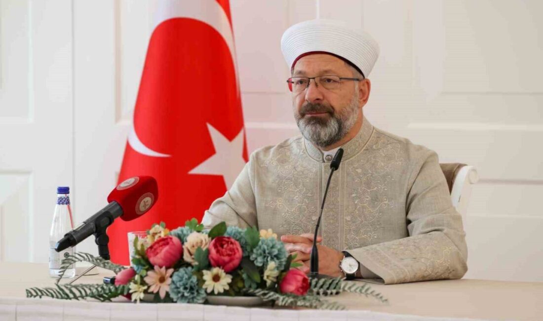 Diyanet İşleri Başkanı Ali Erbaş, hac organizasyonunda her yıl daha