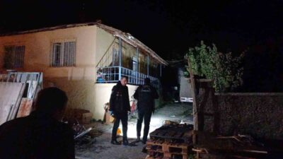 Çorum'da bir kişi, evinin önünde kimliği belirsiz bir saldırgan tarafından