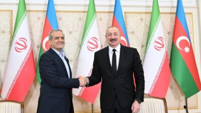 Azerbaycan Cumhurbaşkanı Aliyev ve İran Cumhurbaşkanı Pezeşkiyan arasındaki görüşmede, Karabağ'ın