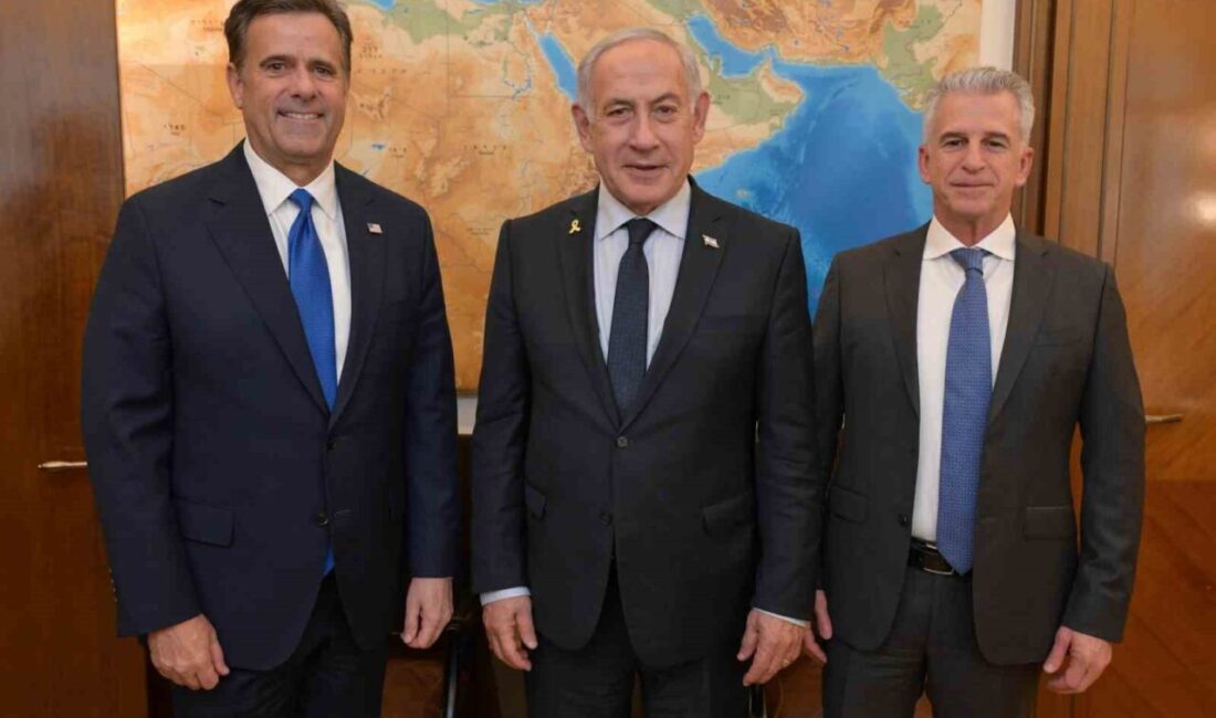 İsrail Başbakanı Binyamin Netanyahu, CIA Direktörü John Ratcliffe ile Kudüs'te