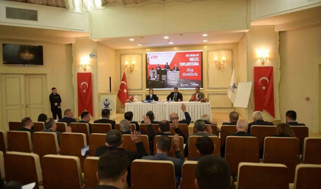 Kahramankazan Belediye Meclisi, Nisan Ayı Olağan Meclis Toplantısı'nda Başkan Çırpanoğlu'nun