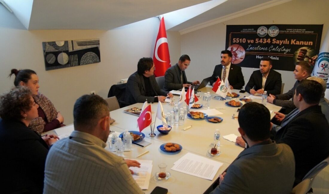 KAMUSAM, kamu çalışanlarının sorunlarını çözme hedefiyle düzenlediği çeşitli çalıştaylarla sosyal