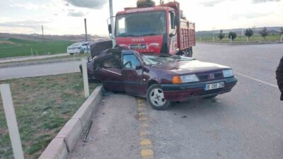 Çorum'un Sungurlu ilçesinde meydana gelen trafik kazasında Baki Gınık yönetimindeki