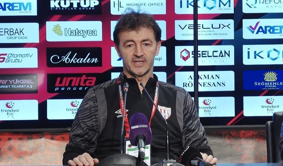 Bandırmaspor Teknik Sorumlusu Kerem Satılmış, Gençlerbirliği maçının hakemi Yasin Hoca'nın