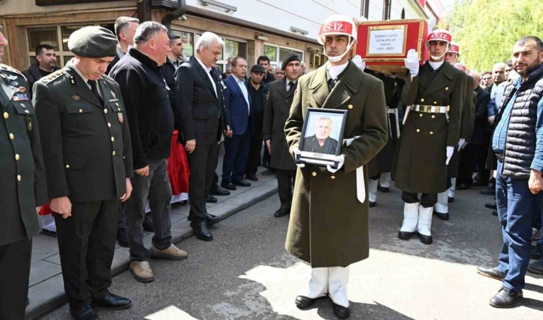 Kıbrıs gazisi son yolculuğuna uğurlandı Kırıkkale'de vefat eden Kıbrıs
