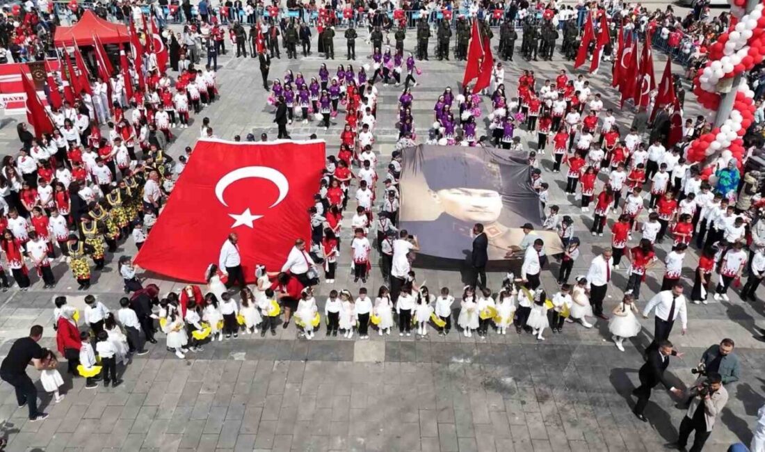 Kırıkkale’de 23 Nisan coşkuyla kutlandı Kırıkkale'de 23 Nisan coşkusu