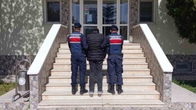 Kırıkkale’de jandarma tarafından aranan ve kesinleşmiş hapis cezaları bulunan Y.S.