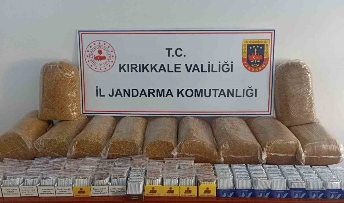 Kırıkkale’de çok miktarda kaçak tütün ürünü ele geçirildi Kırıkkale'de, kaçak tütün satışı