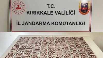 Kırıkkale'nin Karakeçili ilçesinde jandarma ekiplerinin düzenlediği operasyonda bin 665 adet