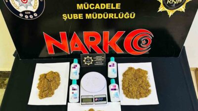 Kırıkkale'de uyuşturucu madde bulunduran M.E.A. ve Ş.T. isimli şüphelilere karşı