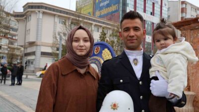 Kırşehir'de düzenlenen Polis Teşkilatı'nın 180. yıl kutlama etkinliğinde 9 aylık