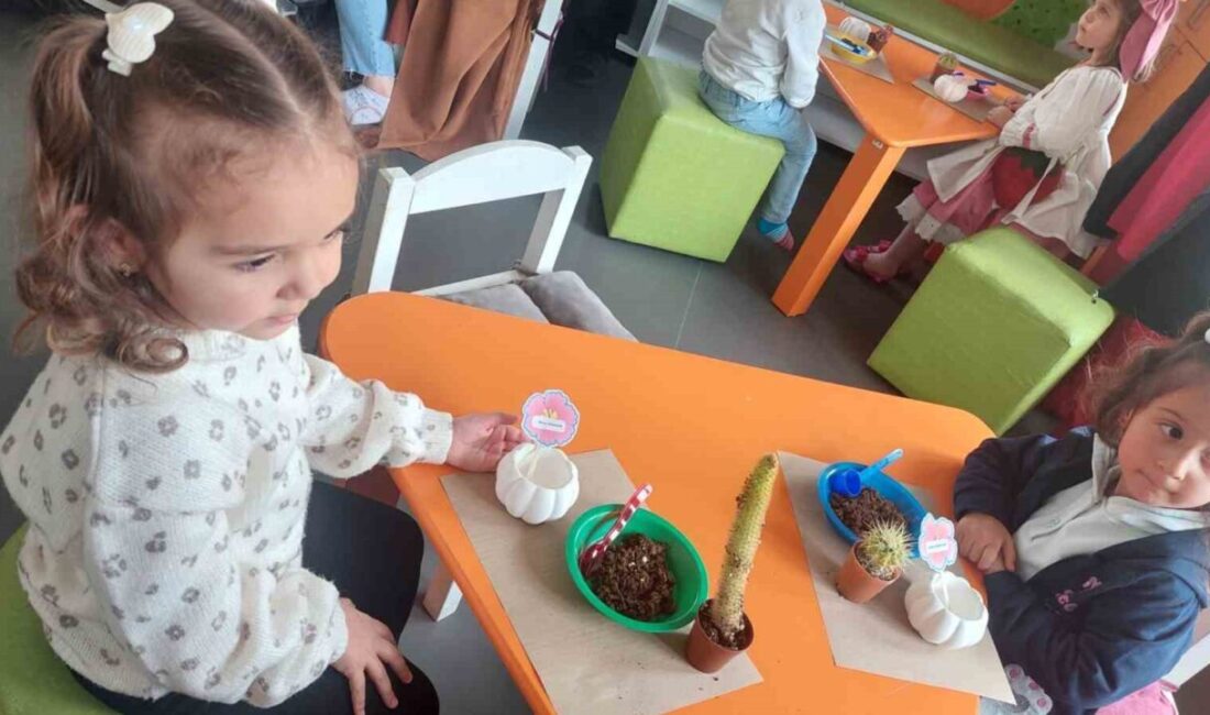 Yozgat Bebek ve Çocuk Kütüphanesi, 61.Kütüphane Haftası'nda ekoloji atölyesi düzenledi.