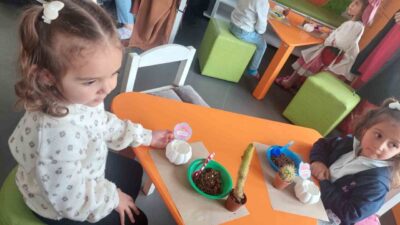 Yozgat Bebek ve Çocuk Kütüphanesi, 61.Kütüphane Haftası'nda ekoloji atölyesi düzenledi.