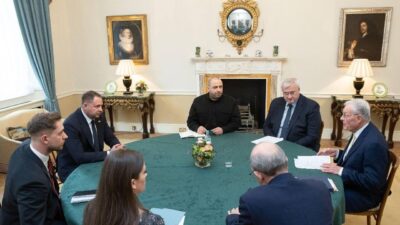 Ukrayna, İngiltere, Fransa ve Almanya'nın diplomatik temsilcileri, Londra'da gerçekleştirilen toplantıda