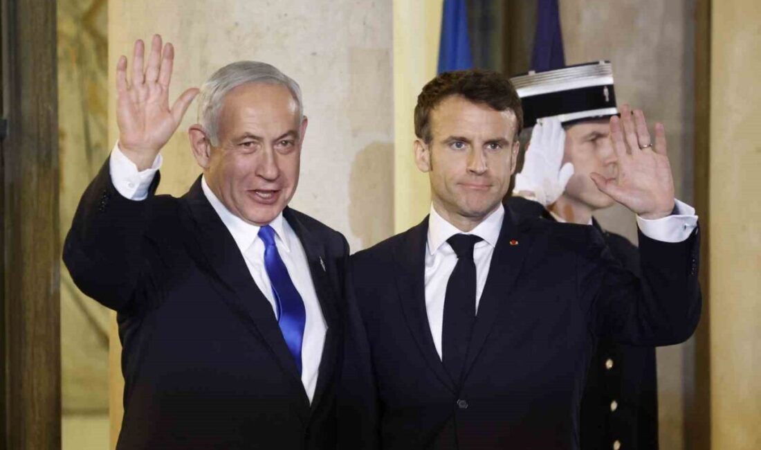 Fransa Cumhurbaşkanı Macron, İsrail Başbakanı Netanyahu ile Gazze'deki insani krizin