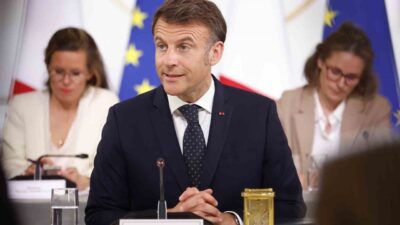 Fransa Cumhurbaşkanı Macron, ABD Başkanı Trump'ın AB'ye açıkladığı gümrük vergilerini