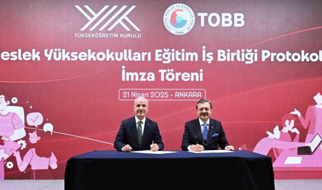 TOBB ve YÖK arasında yapılan iş birliği protokolü, üniversite-özel sektör