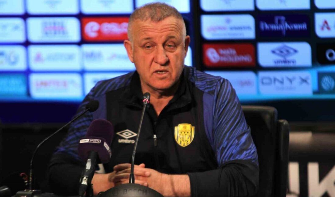 MKE Ankaragücü Teknik Direktörü Mesut Bakkal, Gençlerbirliği maçı sonrası hak