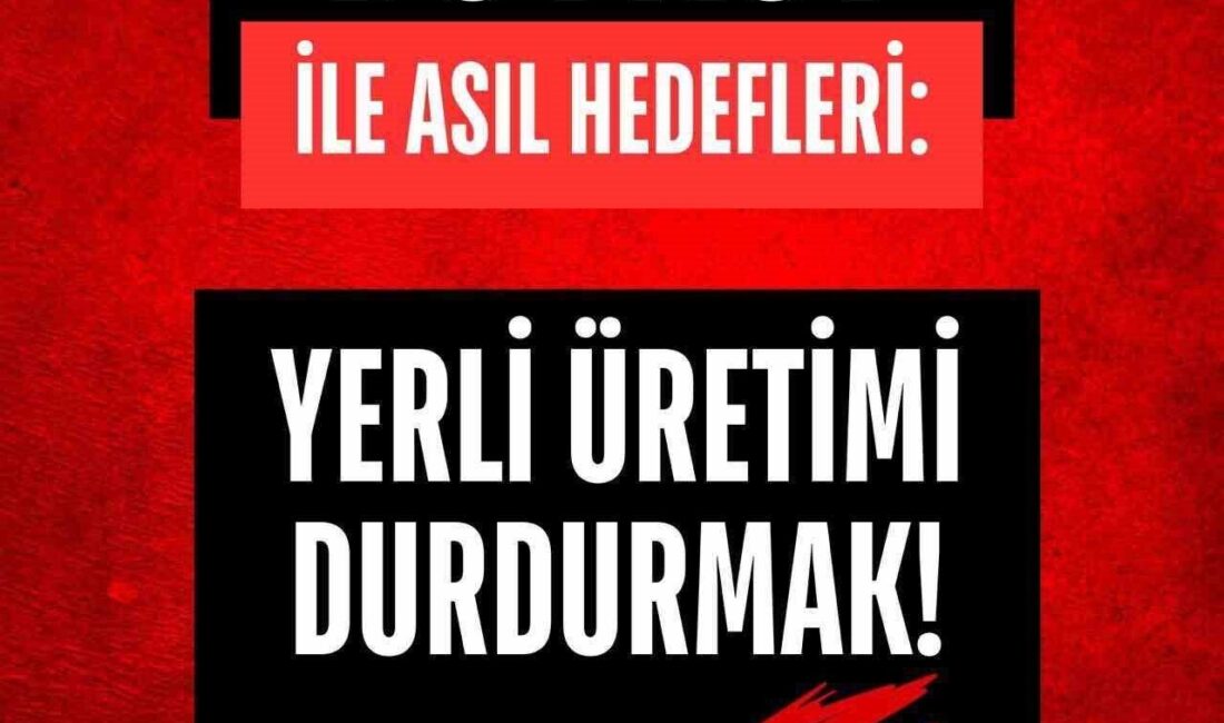 Milli Eğitim Bakanı Yusuf Tekin, yerli ve milli markaların boykot