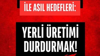 Milli Eğitim Bakanı Yusuf Tekin, yerli ve milli markaların boykot