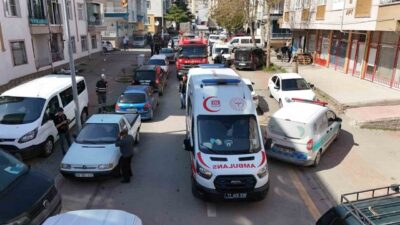 Kırıkkale'de bir apartman dairesinde çıkan yangın elektrik prizinden kaynaklandı. İtfaiye