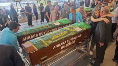 İzmir'de vurulan Ahmet Fehmi Işıklar'ın eşi Gülay Işıklar, Ankara'da defnedildi.