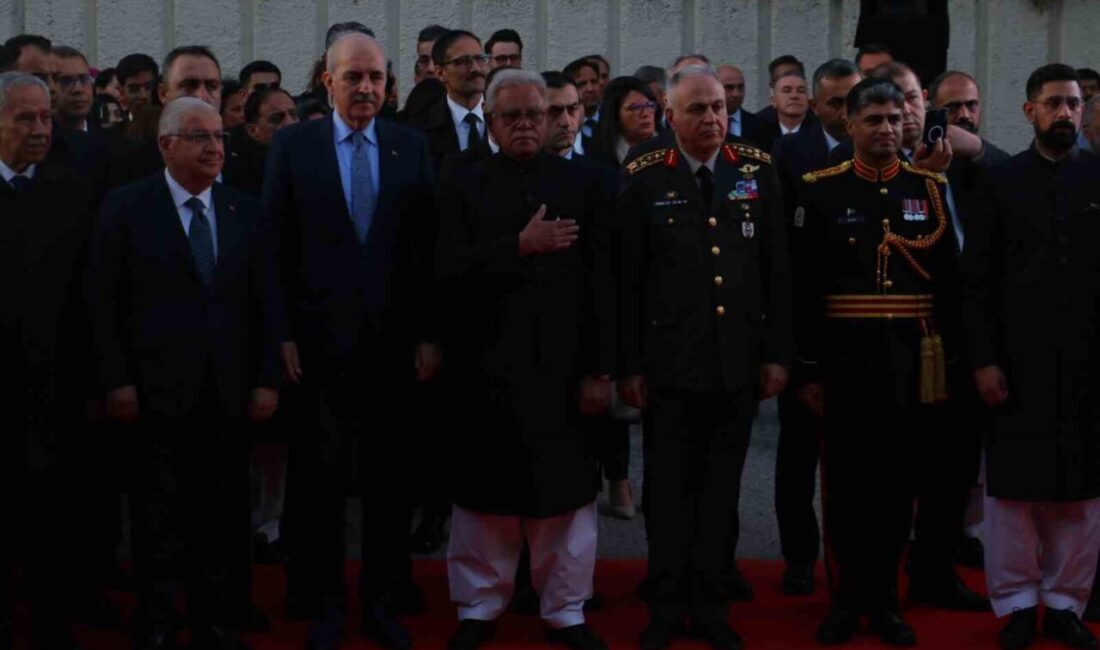 Ankara’daki Pakistan Milli Günü resepsiyonunda Büyükelçi Yousaf Junaid, konukları ağırladı.