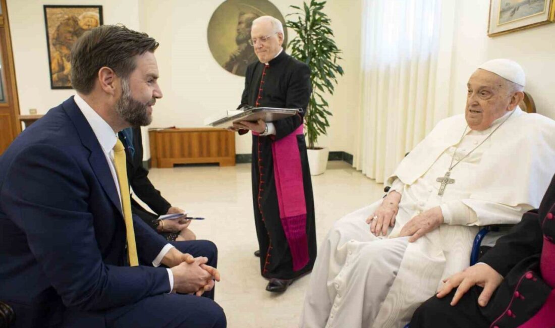 ABD Başkan Yardımcısı J.D. Vance, Paskalya Bayramı dolayısıyla Papa Francis'le