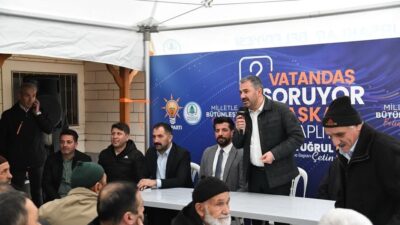 Pursaklar Belediye Başkanı Ertuğrul Çetin, mahalle buluşmaları düzenleyerek vatandaşların görüşlerini