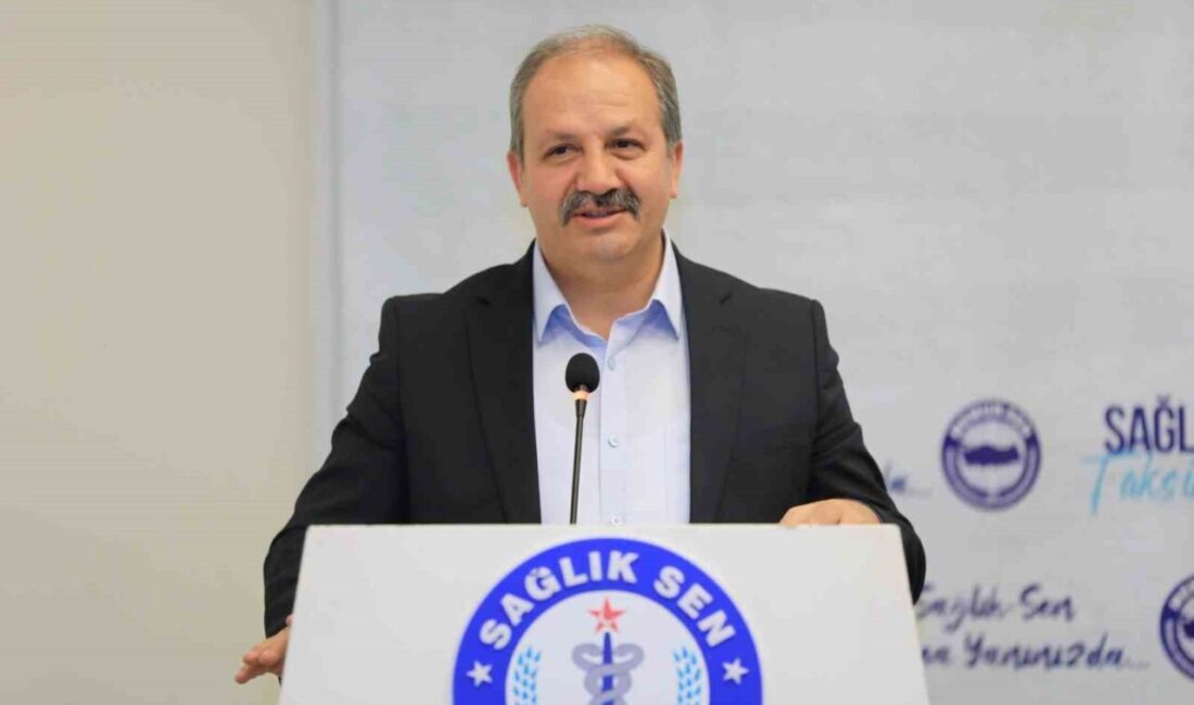Sağlık-Sen Genel Başkanı Mahmut Faruk Doğan, 14 Nisan'da 6 bin