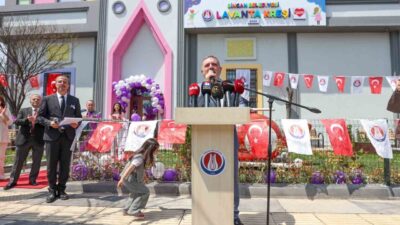 Sincan Belediyesi, Lavanta Kreşi'nin açılış töreniyle 6. kreşini hizmete sundu.