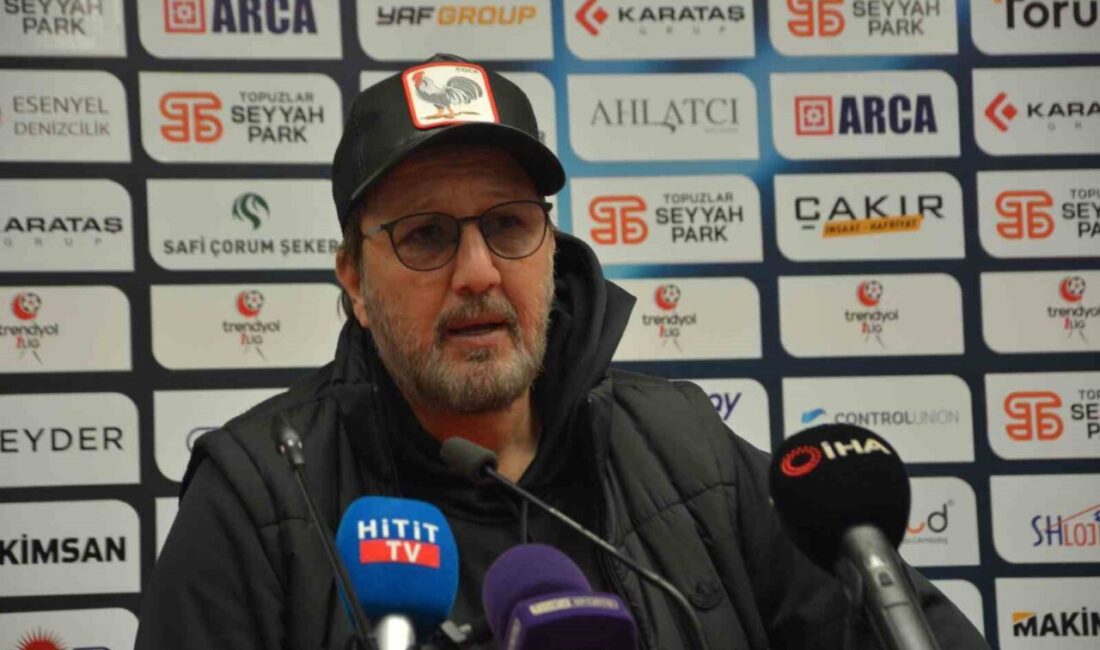 Taner Taşkın: “Bizim sezon başından beri gol yeme hastalığımız var” Manisa FK Teknik Direktörü