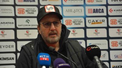 Manisa FK Teknik Direktörü Taner Taşkın, Çorum FK maçı sonrası