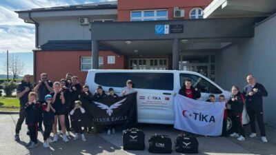 TİKA, Rugvica Belediyesi Spor Kulüpleri Birliği'ne araç ve ekipman desteğinde
