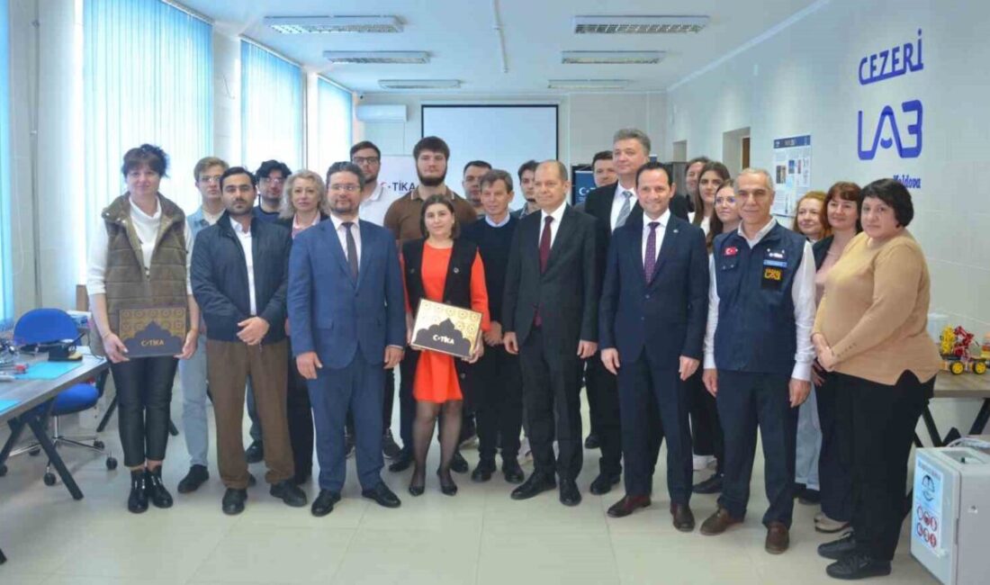 TİKA'nın Moldova Devlet Üniversitesi'nde başlattığı Cezeri Laboratuvarı projesi gençlere teknolojiye