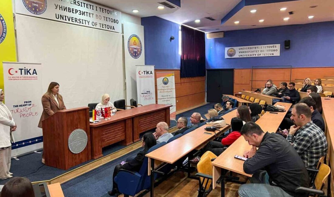 TİKA, Onsekiz Mart ve Kalkandelen Üniversiteleri iş birliğinde Kuzey Makedonya'da