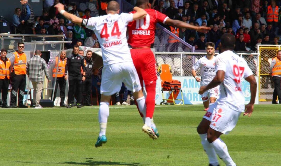 Trendyol 1. Lig'de oynanan maçta Ankara Keçiörengücü, Ümraniyespor'a 1-0 mağlup