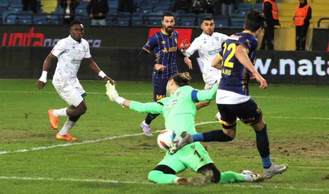 Trendyol 1. Lig’in 34. haftasında MKE Ankaragücü, sahasında Boluspor ile