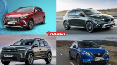 SUV modelleri, 2025 yılının ilk çeyreğinde Türkiye otomobil pazarının zirvesine