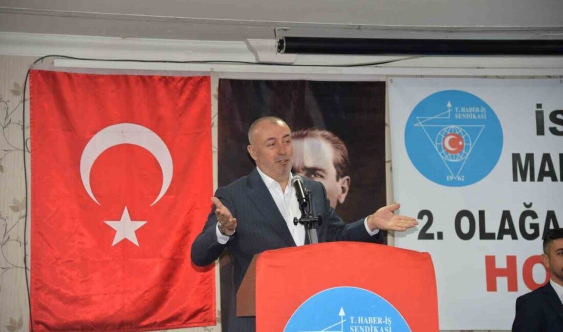 Türkiye Haber-İş Sendikası Genel Başkanı Veli Solak, işçilerin alın teri