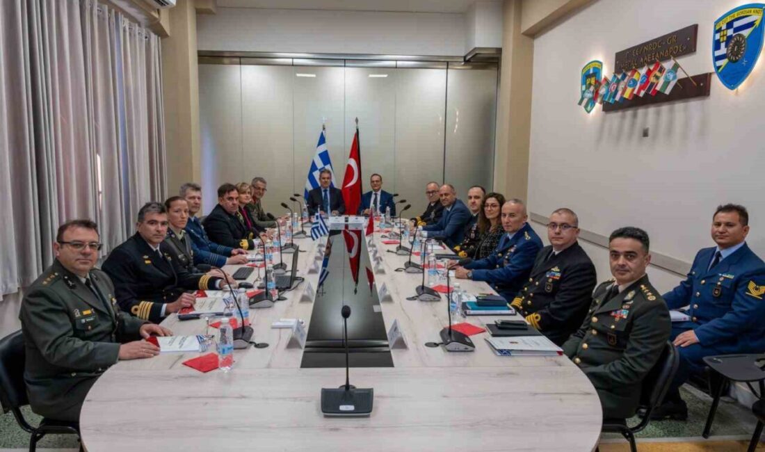 Türkiye ile Yunanistan Savunma Bakanlıkları arasında Selanik’te yapılan Güven Artırıcı